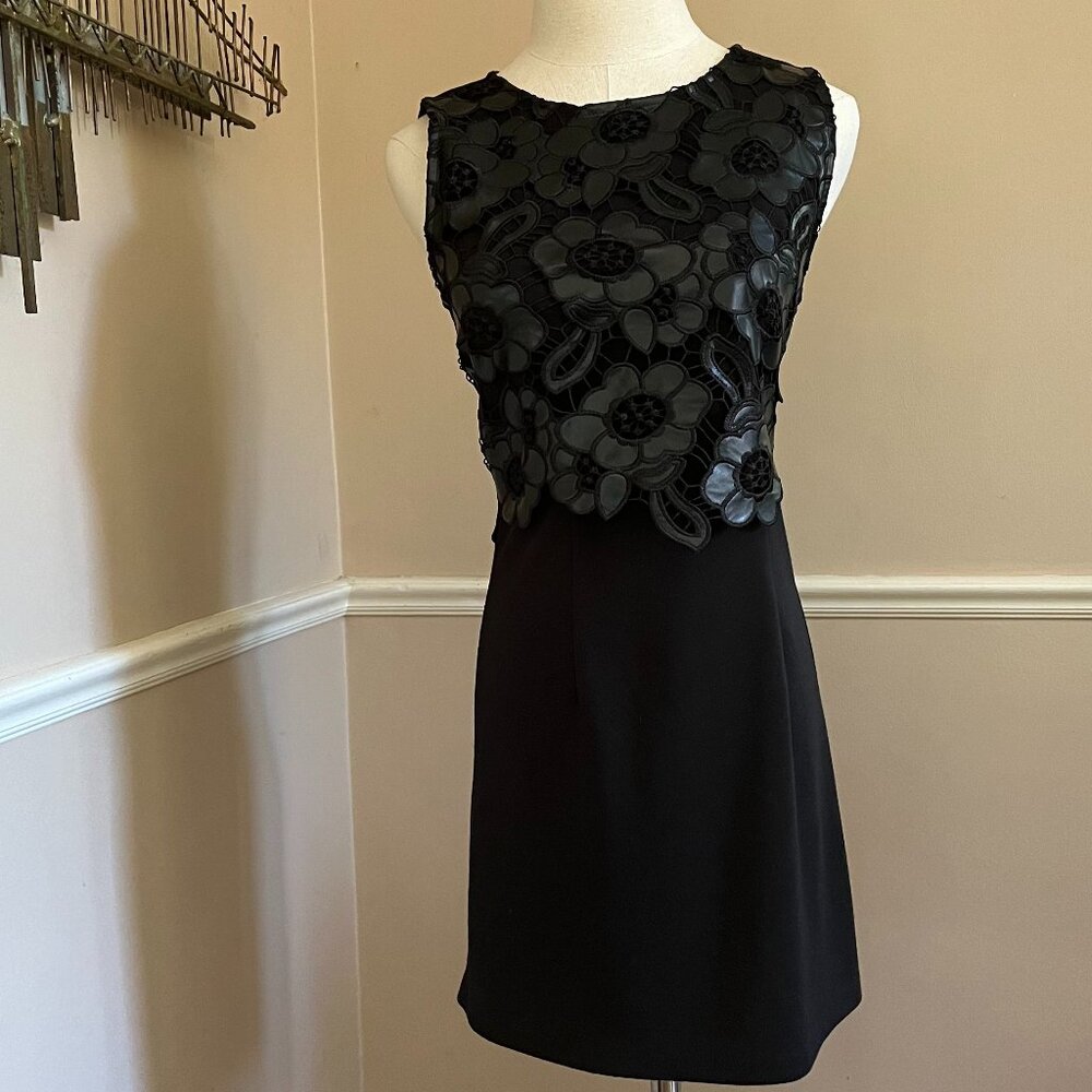 Forever 21 LBD with Floral Cut Outs  Size S